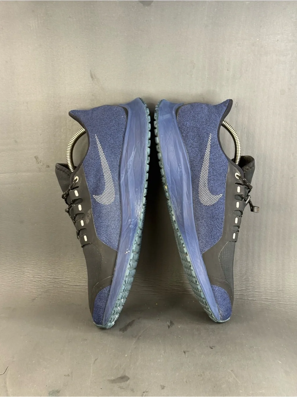 Nike Air Zoom Pegasus 35 Shield 'Black Blue Void' athletic shoes men’s size 11